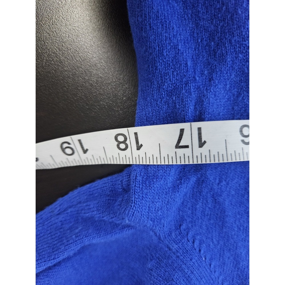 J.Crew Mercantile Blue Wool Blend Cardigan Sweater Button Front Women's XS - Picture 5 of 7
